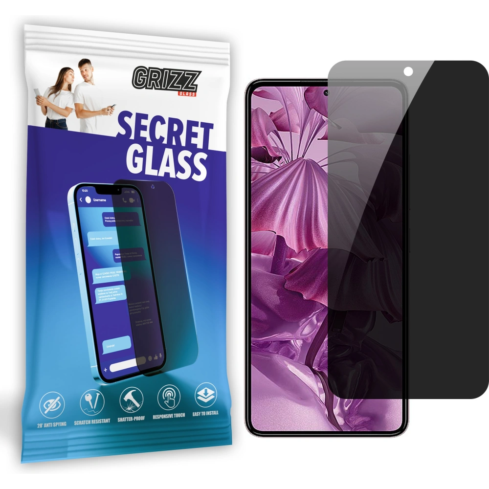 Matowe szkło prywatyzujące GrizzGlass SecretGlass do HMD Pulse