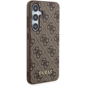 Hurtownia GSM - Etui Guess GUOHCSA35G4GFBR Samsung Galaxy A35 hardcase 4G Metal Gold Logo maro/brown - GUE3425 - {ean13} - Hurt