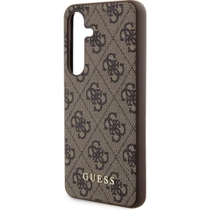 Hurtownia GSM - Etui Guess GUOHCSA35G4GFBR Samsung Galaxy A35 hardcase 4G Metal Gold Logo maro/brown - GUE3425 - {ean13} - Hurt