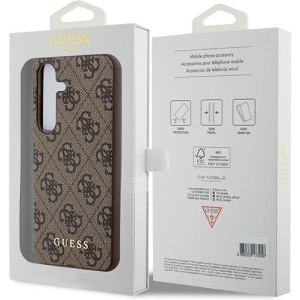 Hurtownia GSM - Etui Guess GUOHCSA35G4GFBR Samsung Galaxy A35 hardcase 4G Metal Gold Logo maro/brown - GUE3425 - {ean13} - Hurt