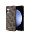 Etui Guess GUOHCSA55G4GFBR Samsung Galaxy A55 hardcase 4G Metal Gold Logo maro/brown
