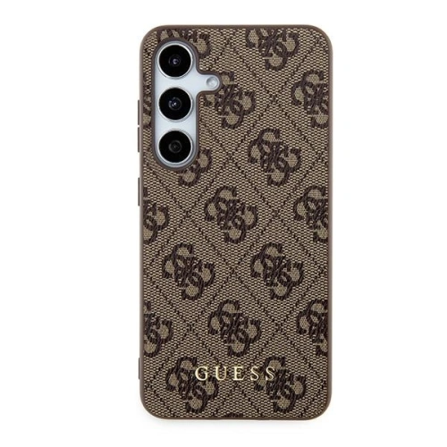 Etui Guess GUOHCSA55G4GFBR Samsung Galaxy A55 hardcase 4G Metal Gold Logo brązowy/brown