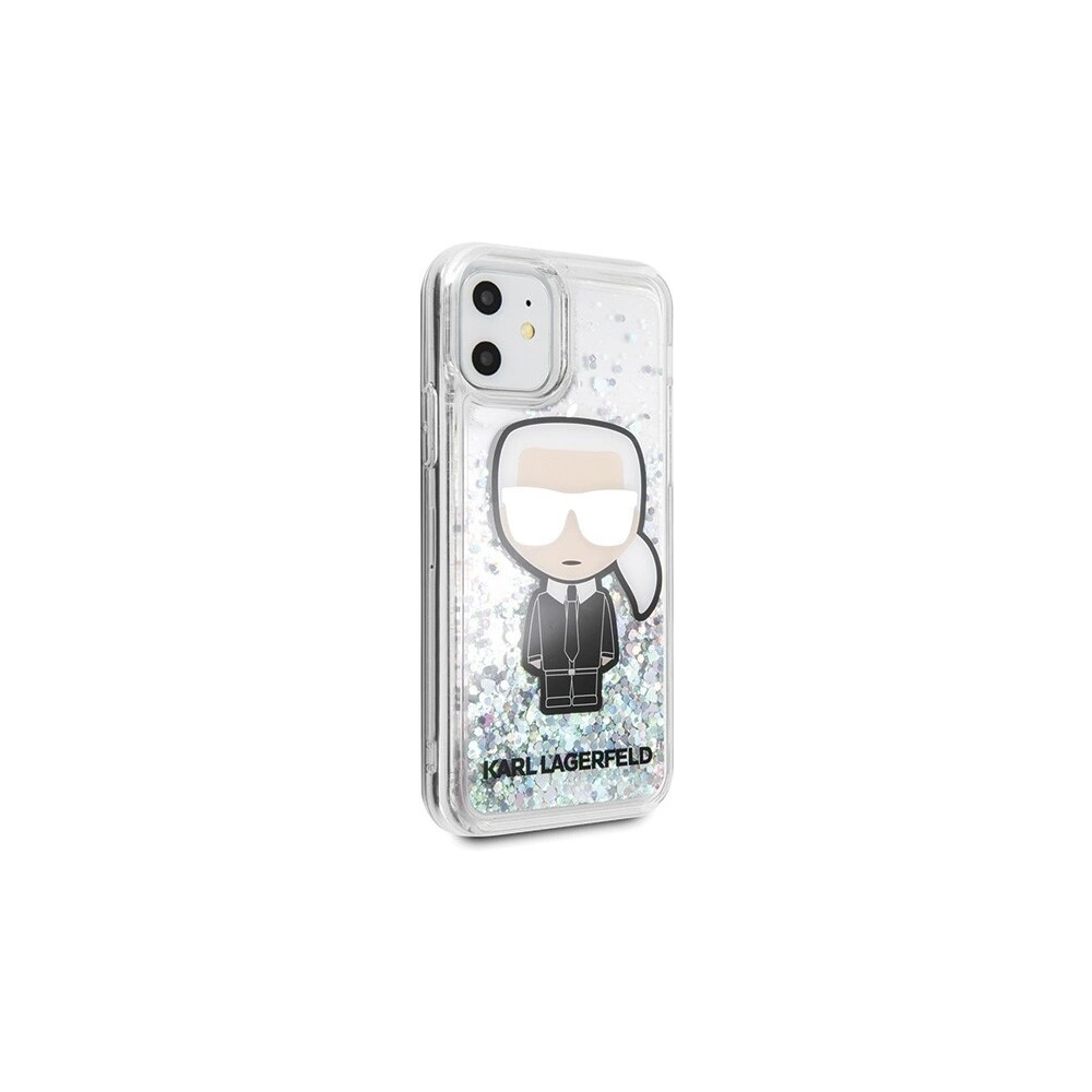 Wholesale Karl Lagerfeld KLHCN61LGIRKL iPhone 11 hardcase Glitter Iridescent Ikonik - KLD151 - {ean13} - Hurt