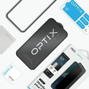 Szkło hartowane prywatyzujące UNIQ Optix Privacy Apple iPhone 15 Plus