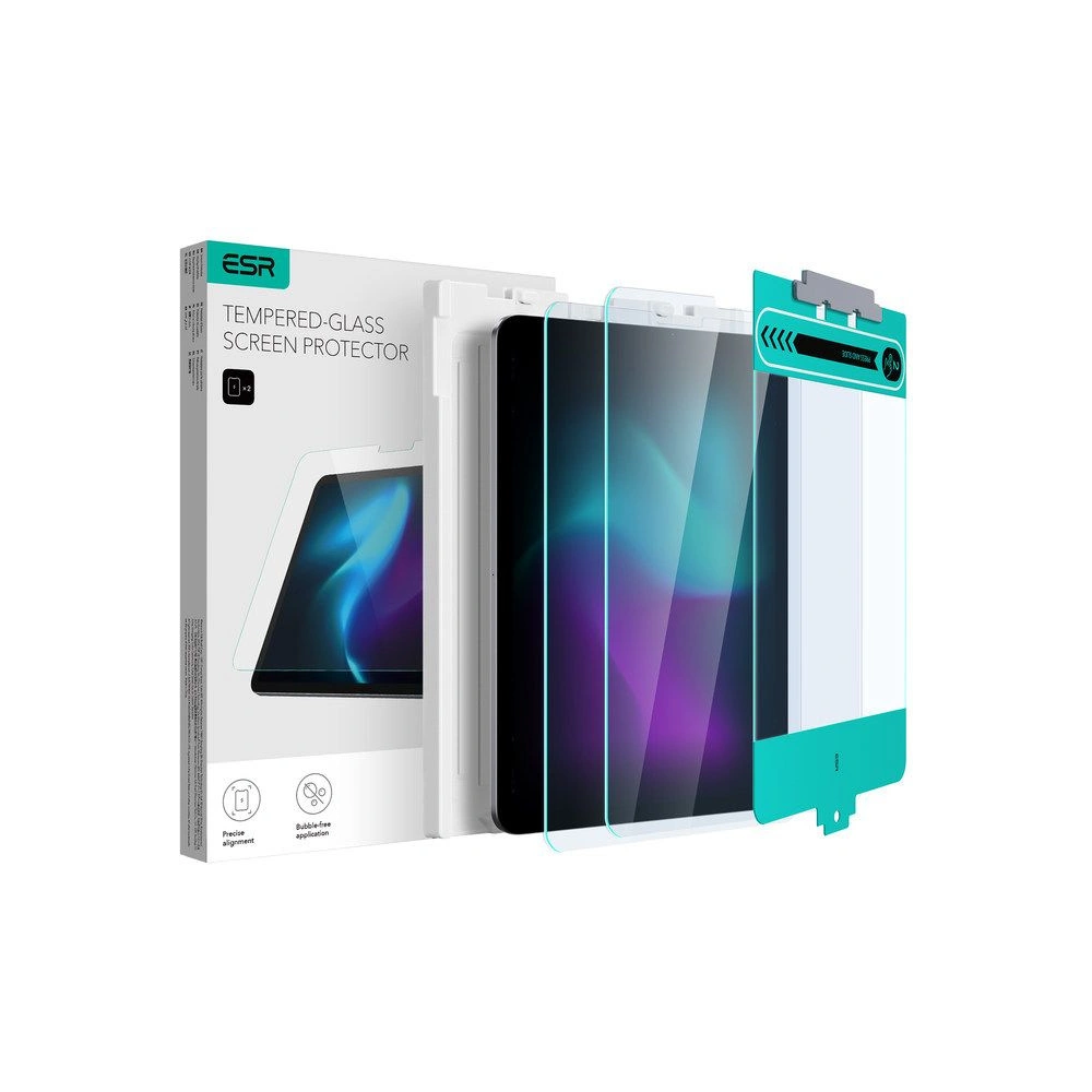 Hurtownia GSM - Szkło hartowane ESR Tempered Glass Apple iPad Air 10.9 2020/2022 (4. i 5. generacji) / iPad Pro 11 2020/2022 (3. i 4. generacji) Clear [2 PACK] - ESR790 - {ean13} - Hurt