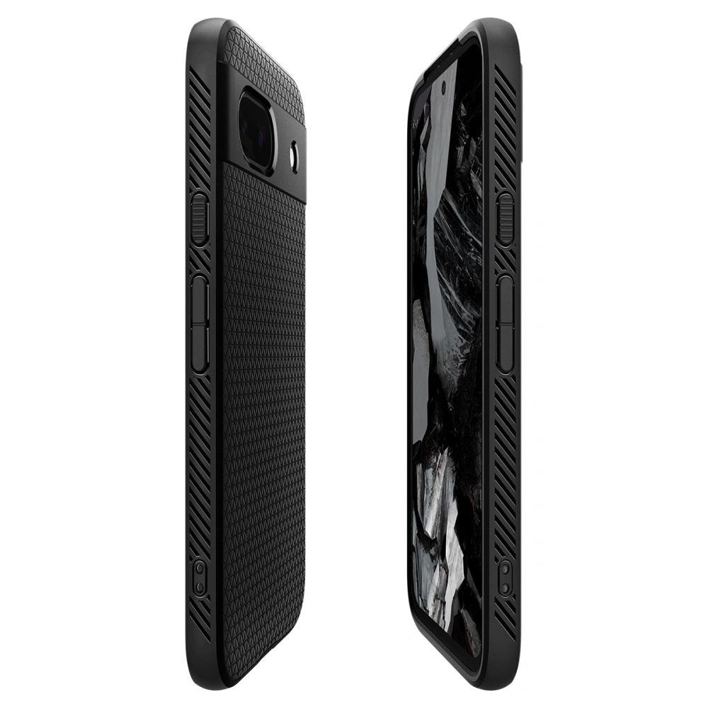 Hurtownia GSM - Case Spigen Liquid Air Google Pixel 8a Matt Schwarz - SPN3397 - {ean13} - Hurt