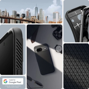 Hurtownia GSM - Etui Spigen Liquid Air Google Pixel 8a Matná Černá - SPN3397 - {ean13} - Hurt