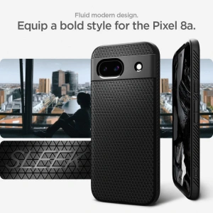 Hurtownia GSM - Etui Spigen Liquid Air Google Pixel 8a Matná Černá - SPN3397 - {ean13} - Hurt