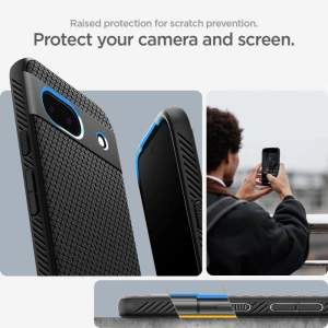 Hurtownia GSM - Etui Spigen Liquid Air Google Pixel 8a Matná Černá - SPN3397 - {ean13} - Hurt