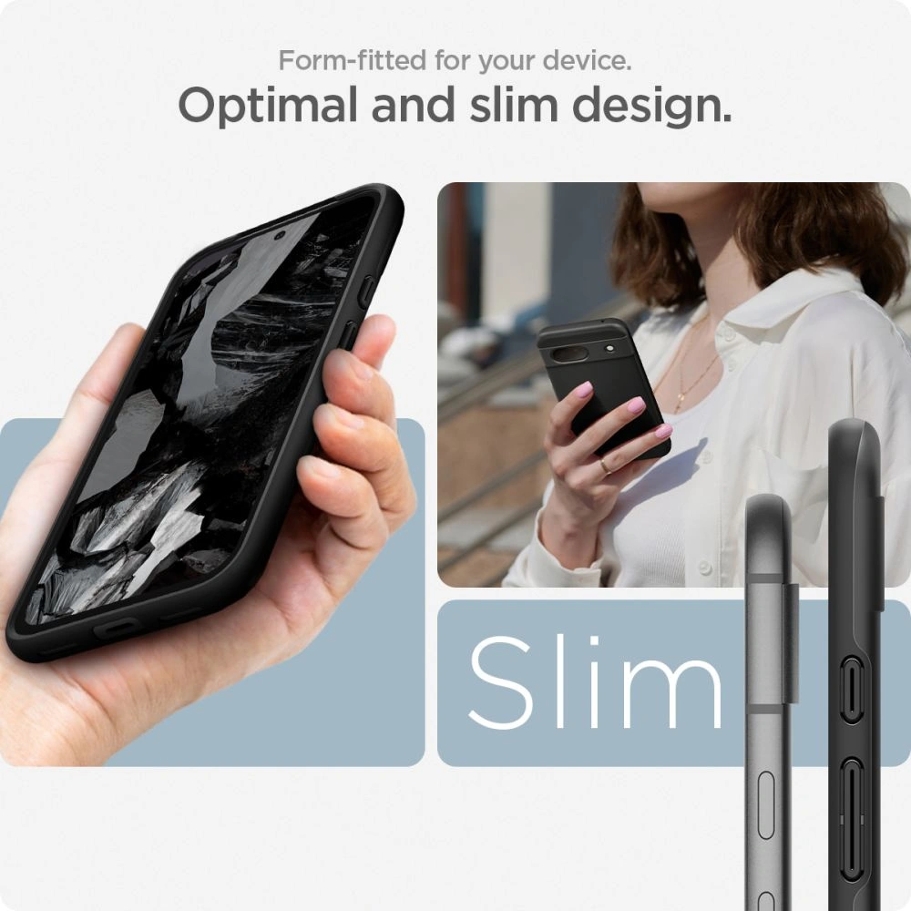 Hurtownia GSM - Case Spigen Thin Fit Google Pixel 8a Schwarz - SPN3398 - {ean13} - Hurt
