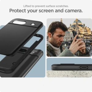 Hurtownia GSM - Etui Spigen Thin Fit Google Pixel 8a Černé - SPN3398 - {ean13} - Hurt