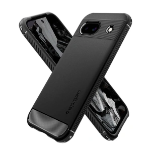 Hurtownia GSM - Etui Spigen Rugged Armor Google Pixel 8a Matná černá - SPN3399 - {ean13} - Hurt