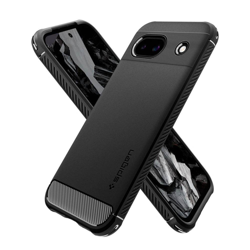 Hurtownia GSM - Etui Spigen Rugged Armor Google Pixel 8a Negru Mat - SPN3399 - {ean13} - Hurt