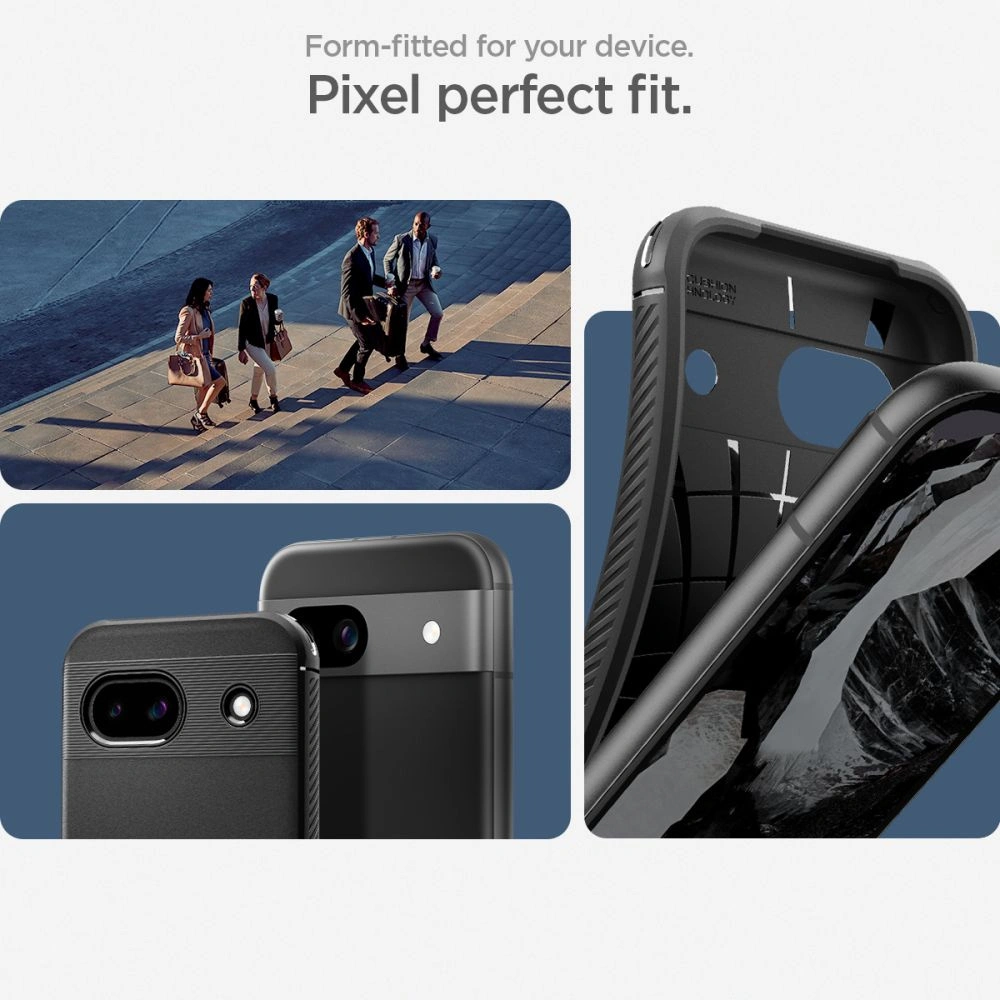 Hurtownia GSM - Etui Spigen Rugged Armor Google Pixel 8a Negru Mat - SPN3399 - {ean13} - Hurt