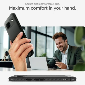 Hurtownia GSM - Etui Spigen Rugged Armor Google Pixel 8a Matná černá - SPN3399 - {ean13} - Hurt