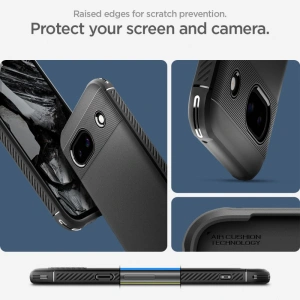 Hurtownia GSM - Etui Spigen Rugged Armor Google Pixel 8a Matná černá - SPN3399 - {ean13} - Hurt