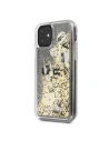 Wholesale Karl Lagerfeld KLHCN61ROGO iPhone 11 black & gold hard case Glitter - KLD153BLKGLD - {ean13} - Hurt