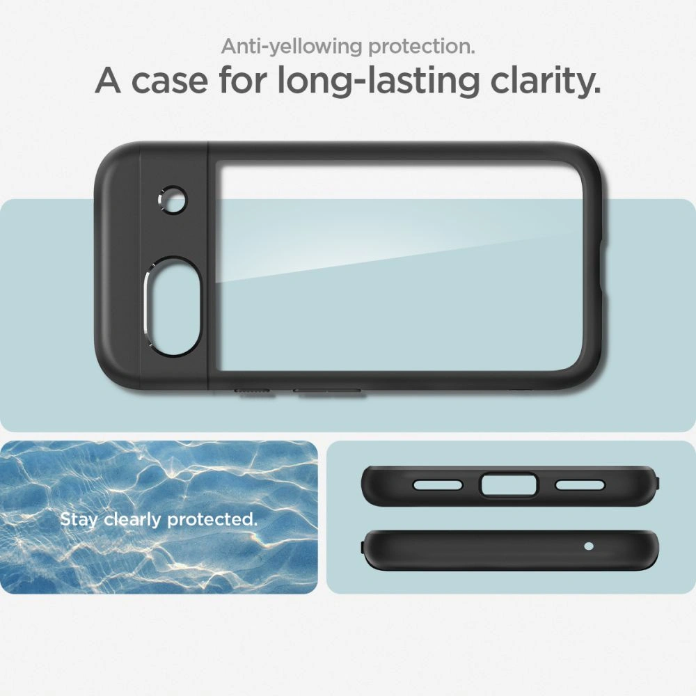 Hurtownia GSM - Etui Spigen Ultra Hybrid Google Pixel 8a Matt Fekete - SPN3400 - {ean13} - Hurt