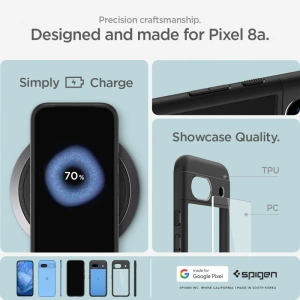 Wholesale Spigen Ultra Hybrid Google Pixel 8a Matte Black - SPN3400 - {ean13} - Hurt