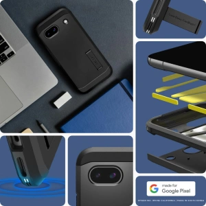 Hurtownia GSM - Etui Spigen Tough Armor Google Pixel 8a Černé - SPN3402 - {ean13} - Hurt