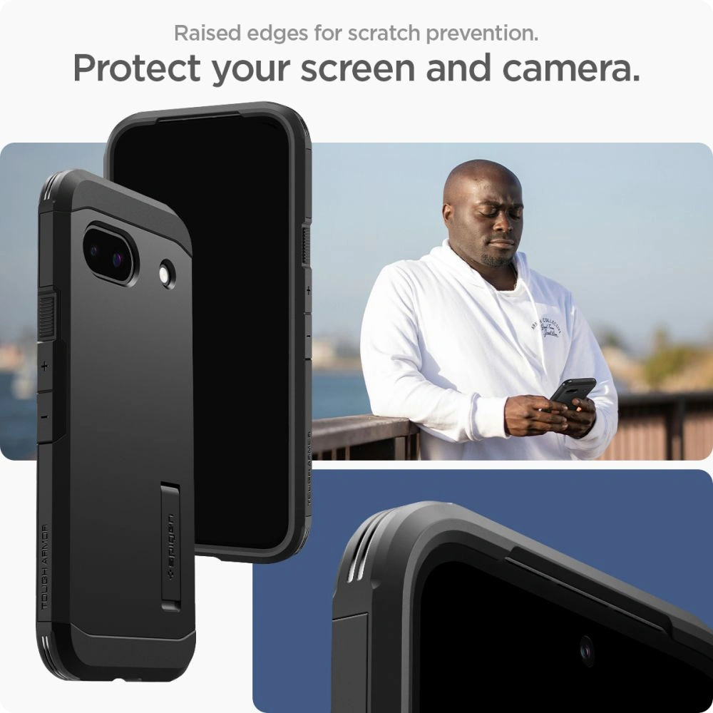 Hurtownia GSM - Etui Spigen Tough Armor Google Pixel 8a Černé - SPN3402 - {ean13} - Hurt