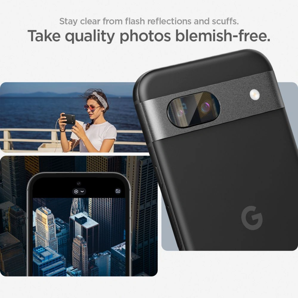 Wholesale Spigen Optik.tr ez Fit Camera Protector Google Pixel 8a Clear [2 PACK] - SPN3404 - {ean13} - Hurt