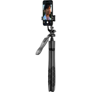 Hurtownia GSM - Selfie bot Crong SelfieGo Ultra Bluetooth állvány (fekete) - CRG727 - {ean13} - Hurt