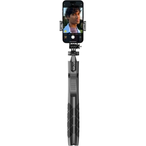 Hurtownia GSM - Selfie bot Crong SelfieGo Ultra Bluetooth állvány (fekete) - CRG727 - {ean13} - Hurt