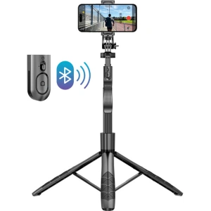 Hurtownia GSM - Selfie bot Crong SelfieGo Ultra Bluetooth állvány (fekete) - CRG727 - {ean13} - Hurt