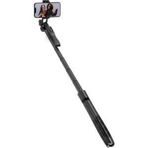Hurtownia GSM - Selfie bot Crong SelfieGo Ultra Bluetooth állvány (fekete) - CRG727 - {ean13} - Hurt