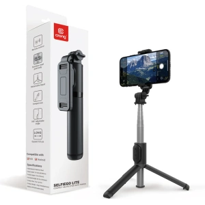 Hurtownia GSM - Selfie bot Crong SelfieGo Lite Bluetooth állvány (fekete) - CRG728 - {ean13} - Hurt