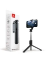 Selfie stick Crong SelfieGo Lite Bluetooth tripod (czarny)