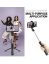 Hurtownia GSM - Selfie stick Crong SelfieGo Lite Bluetooth tripod (czarny) - CRG728 - {ean13} - Hurt