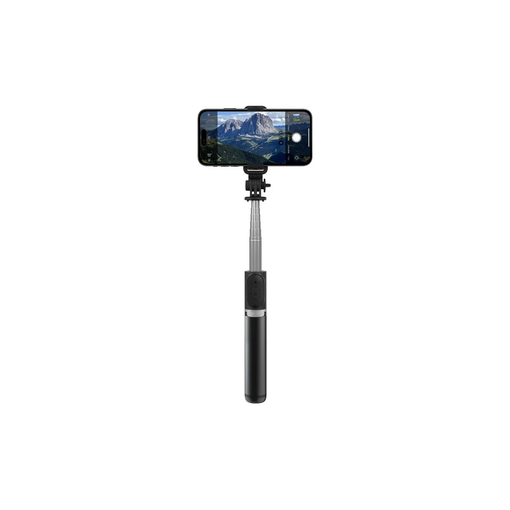 Hurtownia GSM - Selfie stick Crong SelfieGo Lite Bluetooth tripod (czarny) - CRG728 - {ean13} - Hurt