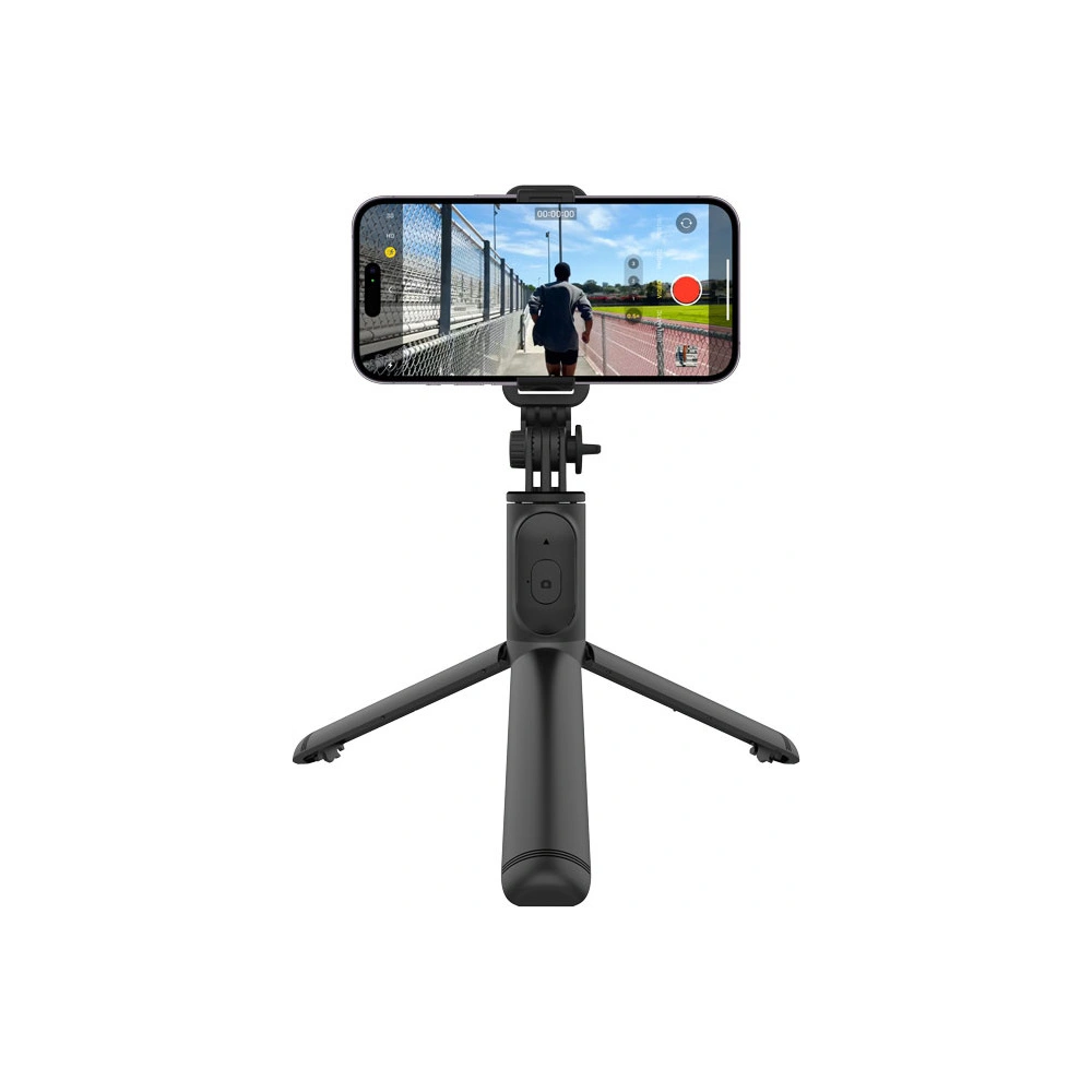 Hurtownia GSM - Selfie stick Crong SelfieGo Lite Bluetooth tripod (czarny) - CRG728 - {ean13} - Hurt