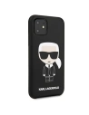 Hurtownia GSM - Karl Lagerfeld KLHCN61SLFKBK iPhone 11 hardcase czarny/black Silicone Iconic - KLD155BLK - {ean13} - Hurt