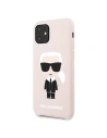 Hurtownia GSM - Karl Lagerfeld KLHCN61SLFKPI iPhone 11 hardcase jasnoróżowy/light pink Silicone Iconic - KLD156PNK - {ean13} - Hurt