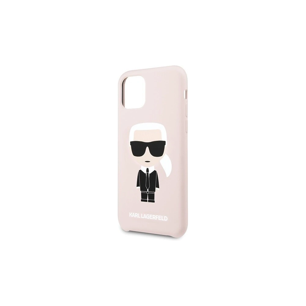 Hurtownia GSM - Karl Lagerfeld KLHCN61SLFKPI iPhone 11 hardcase jasnoróżowy/light pink Silicone Iconic - KLD156PNK - {ean13} - Hurt