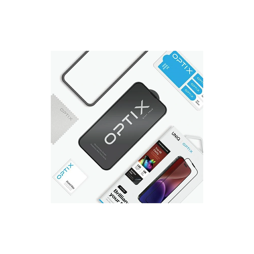 Hurtownia GSM - Edzett üveg UNIQ Optix Vivid Apple iPhone 15 tiszta - UNIQ1145 - {ean13} - Hurt