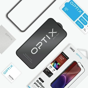 Szkło hartowane UNIQ Optix Vivid Apple iPhone 15 Plus clear