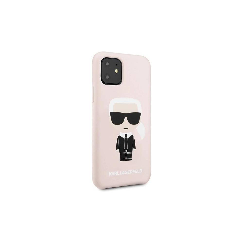 Hurtownia GSM - Karl Lagerfeld KLHCN61SLFKPI iPhone 11 hardcase jasnoróżowy/light pink Silicone Iconic - KLD156PNK - {ean13} - Hurt