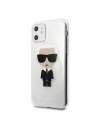 Hurtownia GSM - Karl Lagerfeld KLHCN61TPUTRIKSL iPhone 11 silber/silver Glitter Ikonik Karl - KLD157SLV - {ean13} - Hurt