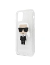 Hurtownia GSM - Karl Lagerfeld KLHCN61TPUTRIKSL iPhone 11 silber/silver Glitter Ikonik Karl - KLD157SLV - {ean13} - Hurt