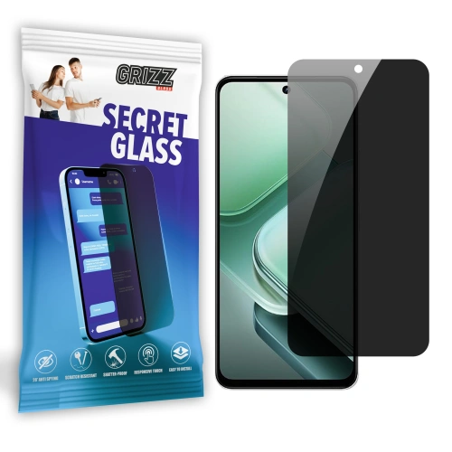 Matowe szkło prywatyzujące GrizzGlass SecretGlass do Vivo iQOO Z9X