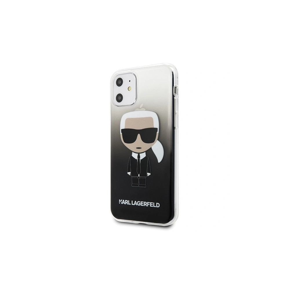 Hurtownia GSM - Karl Lagerfeld KLHCN61TRDFKBK iPhone 11 czarny/black Gradient Ikonik Karl - KLD158BLK - {ean13} - Hurt