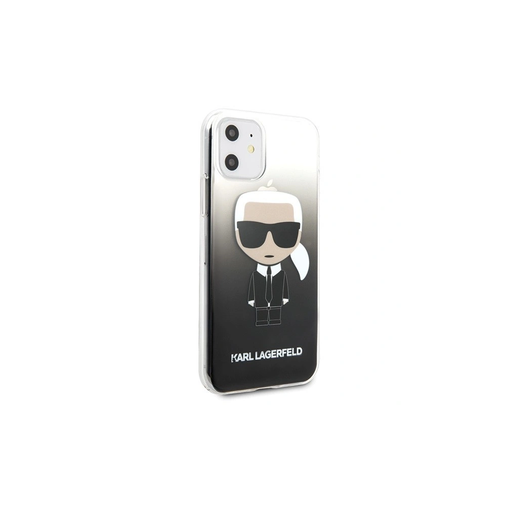 Hurtownia GSM - Karl Lagerfeld KLHCN61TRDFKBK iPhone 11 czarny/black Gradient Ikonik Karl - KLD158BLK - {ean13} - Hurt