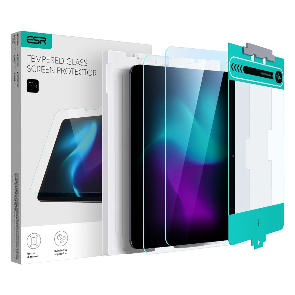 Wholesale ESR Tempered Glass Apple iPad Pro 13" 2024 (7 gen) Clear [2 PACK] - ESR793 - {ean13} - Hurt
