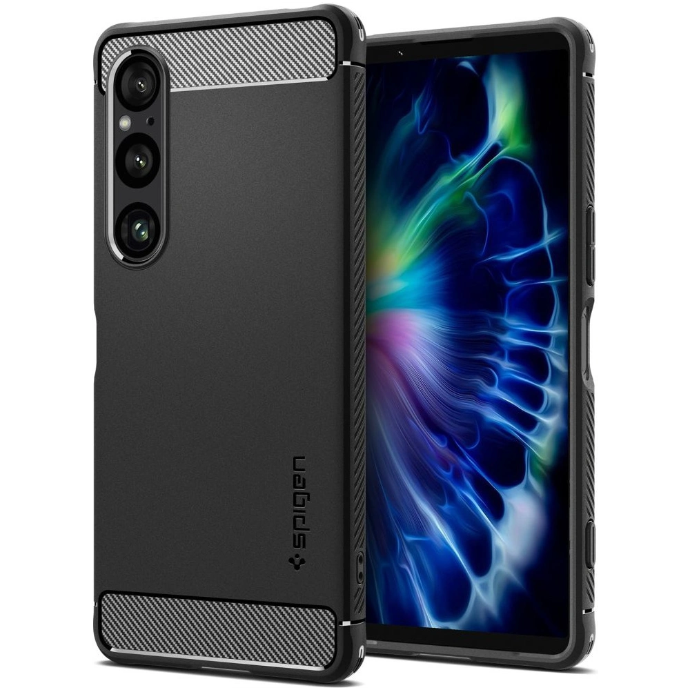 Hurtownia GSM - Etui Spigen Rugged Armor Sony Xperia 1 VI Matt Fekete - SPN3405 - {ean13} - Hurt