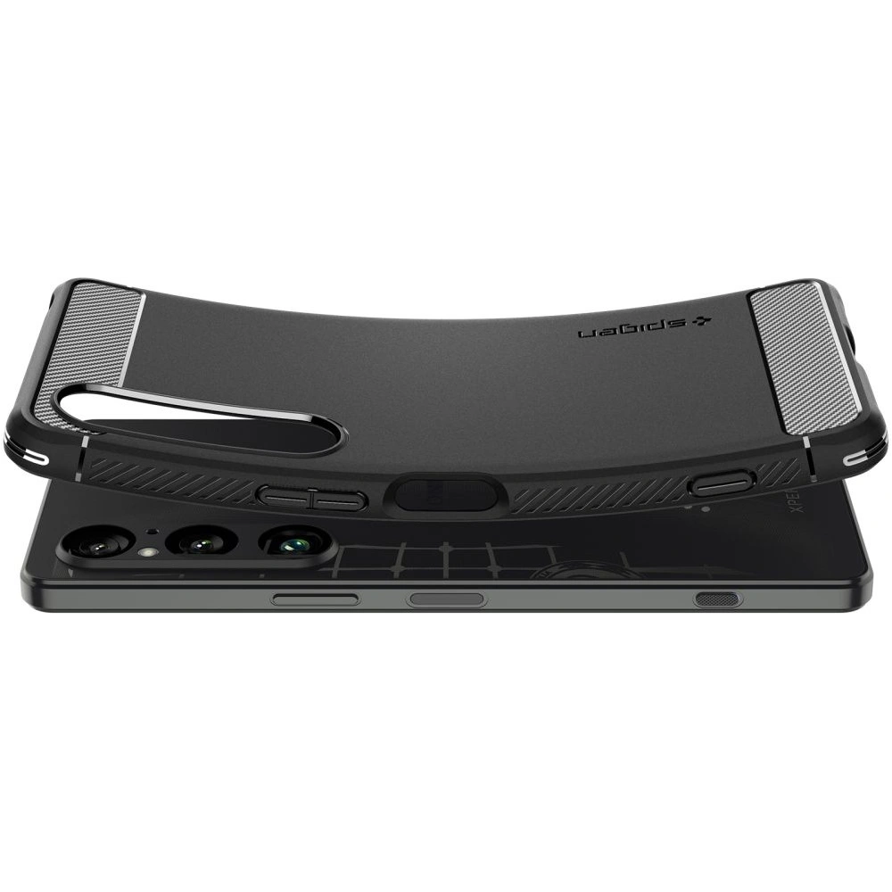 Hurtownia GSM - Etui Spigen Rugged Armor Sony Xperia 1 VI Matt Fekete - SPN3405 - {ean13} - Hurt