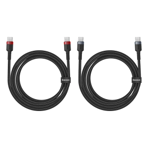 Hurtownia GSM - Kabel Baseus Cafule USB-C / USB-C 100W 2m [2 PACK] - BSU4886 - {ean13} - Hurt